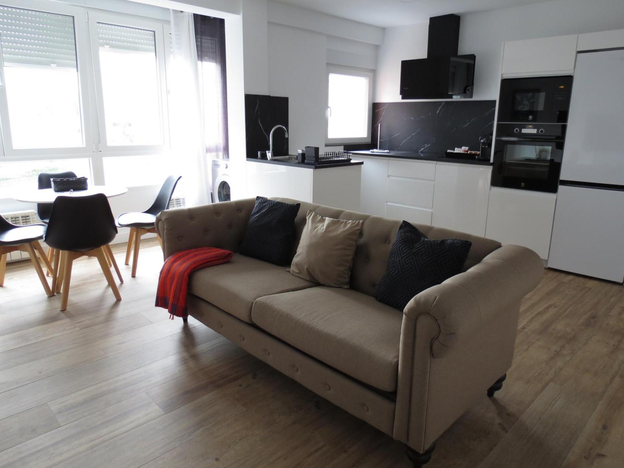 Apartamento Aires Del Norte, Con Ascensor Y Wifi Gratis Santander Exteriör bild
