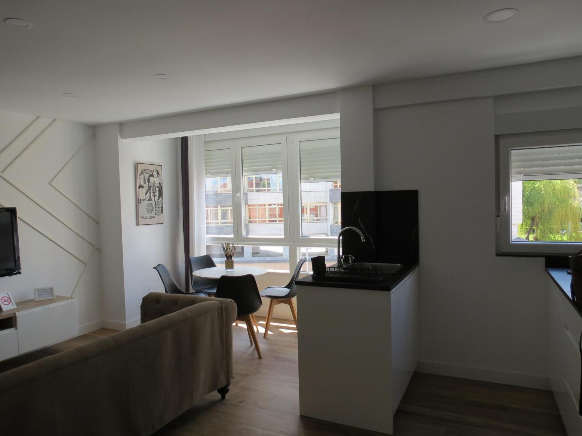 Apartamento Aires Del Norte, Con Ascensor Y Wifi Gratis Santander Exteriör bild